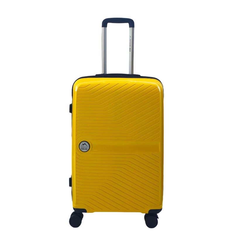 Acton Medium Hard Shell Suitcase in Yellow