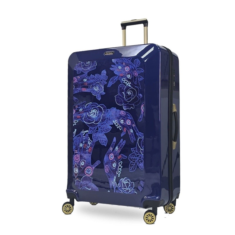 Canvey Extra Large Hard Shell Suitcase in Blue