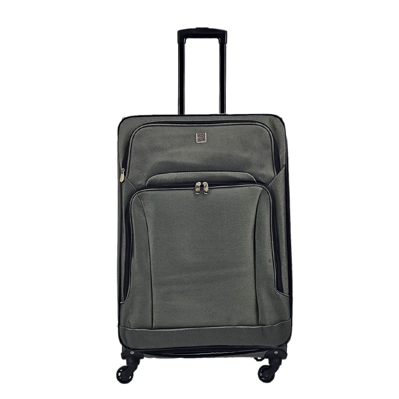Corsham Large Soft Shell Suitcase in Grey