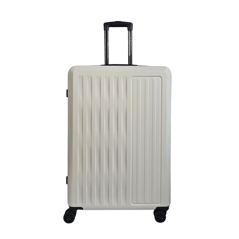 Croydon Large Hard Shell Suitcase in White