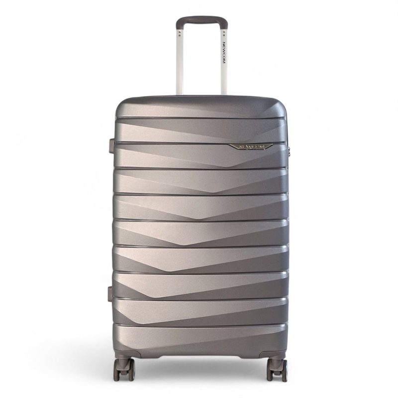 Forster Medium Hard Shell TSA Suitcase in Smoke Grey