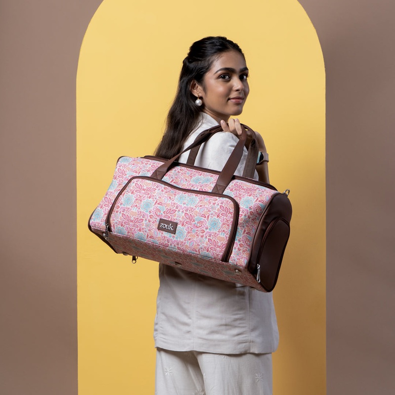 Mangalore Blossoms Weekender Duffle Bag