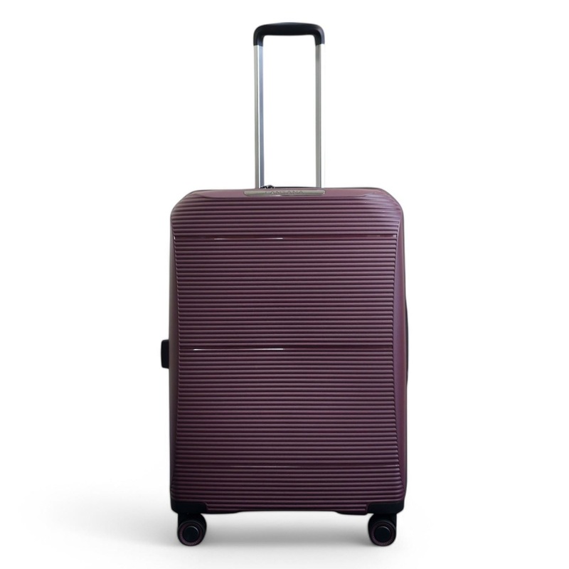 Abiko Medium Hard Shell Suitcase in Burgundy