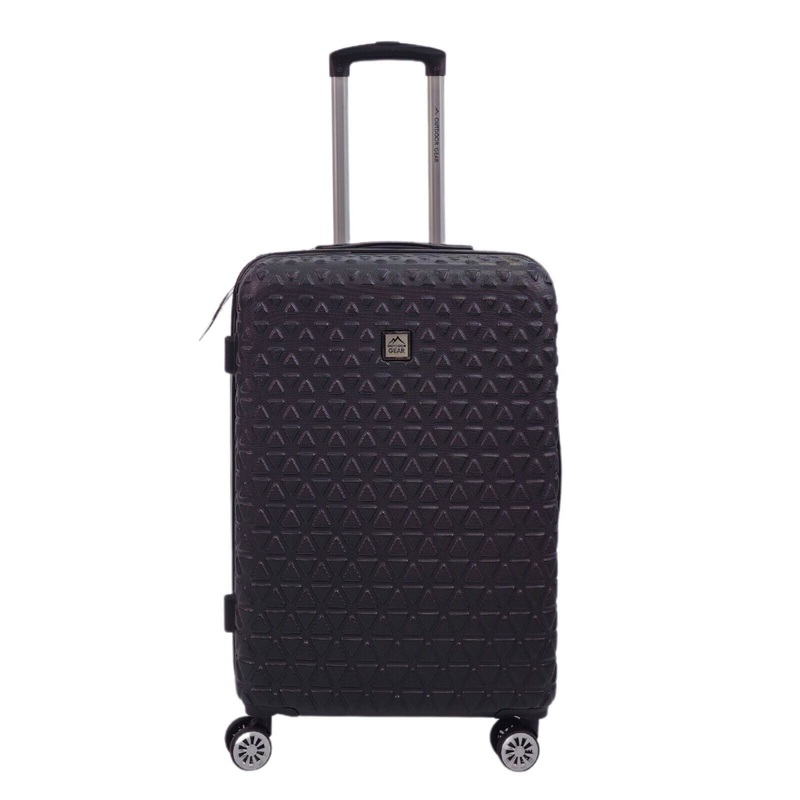 Adlington Medium Hard Shell Suitcase in Black