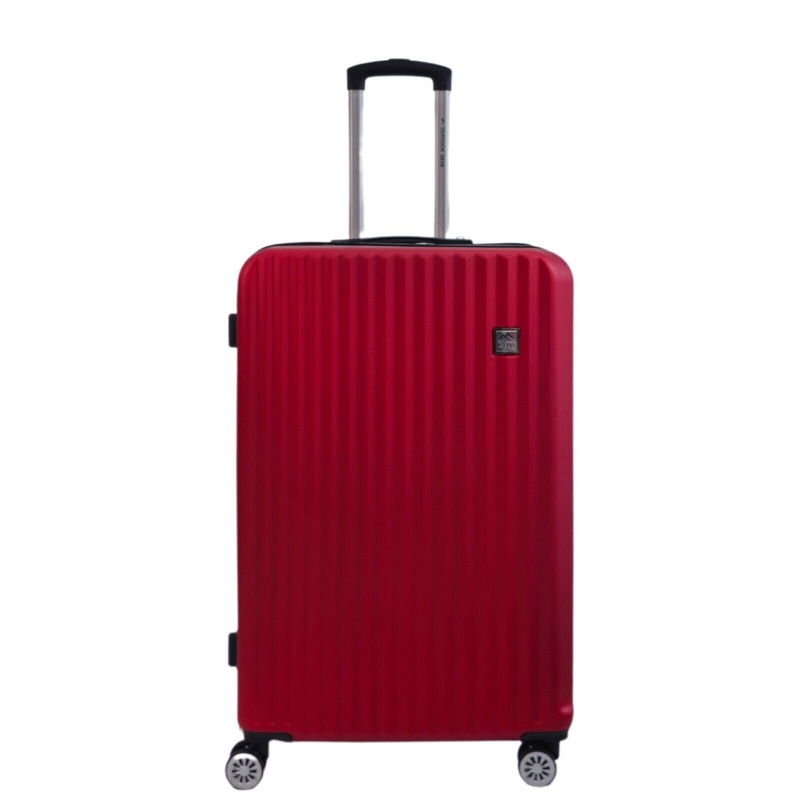 Alsager Large Hard Shell Suitcase in Burgundy