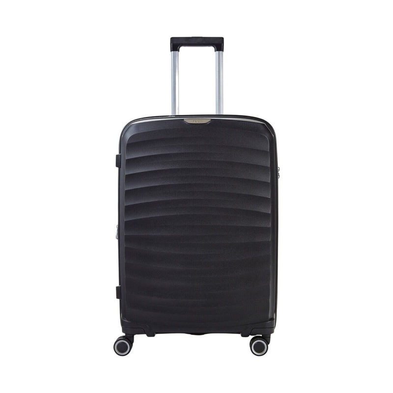 Alton Medium Hard Shell Suitcase in Black