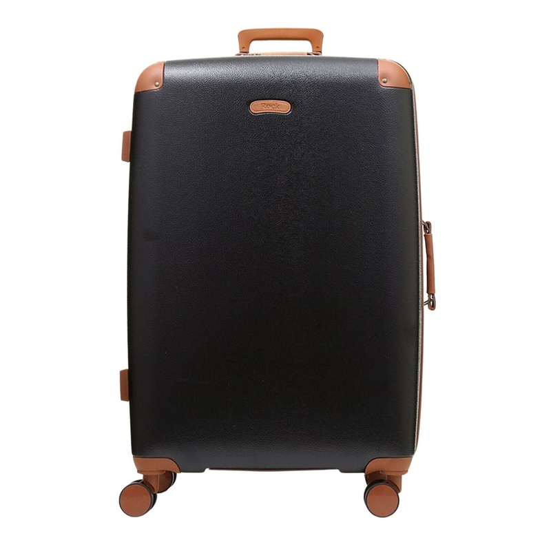 Amble Large Hard Shell Suitcase in Black