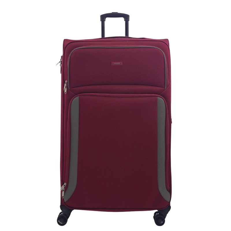 Arundel Extra Large Soft Shell Suitcase in Burgundy