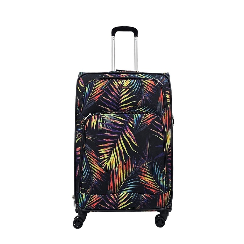 Ashbourne Large Soft Shell Suitcase in Leaf