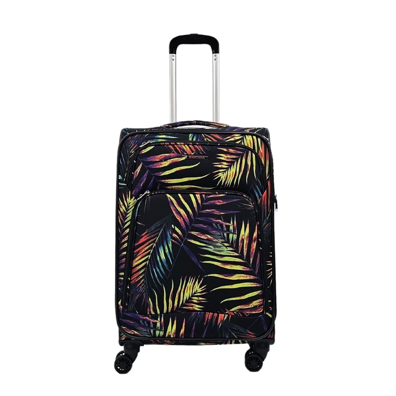 Ashbourne Medium Soft Shell Suitcase in Leaf
