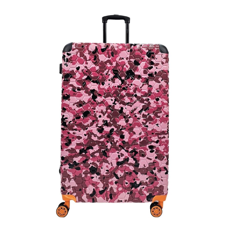 Brewood Extra Large Hard Shell Suitcase in Pink