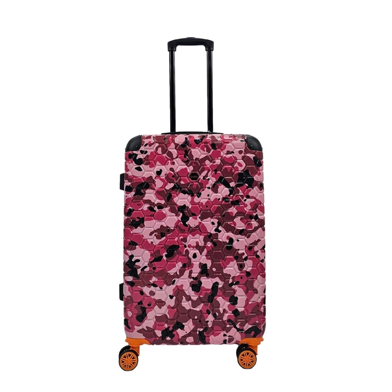 Brewood Medium Hard Shell Suitcase in Pink