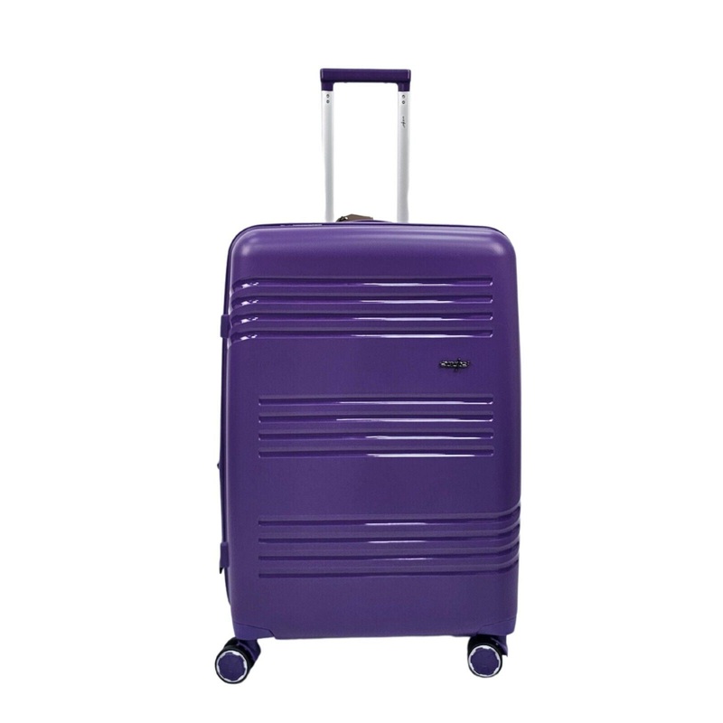 Camborne Medium Hard Shell Suitcase in Purple