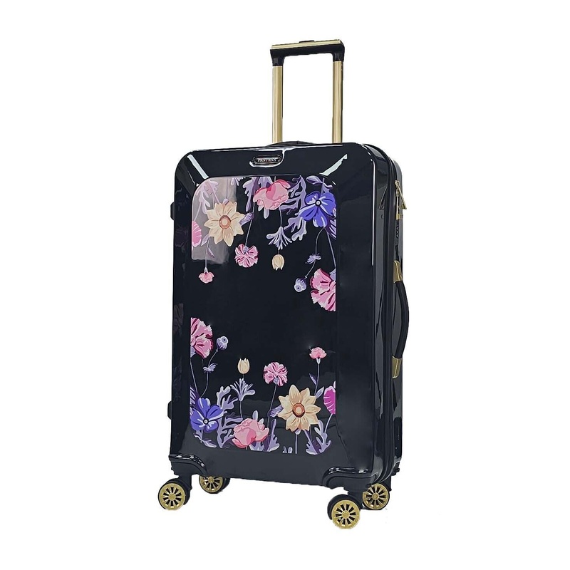 Canvey Medium Hard Shell Suitcase in Black