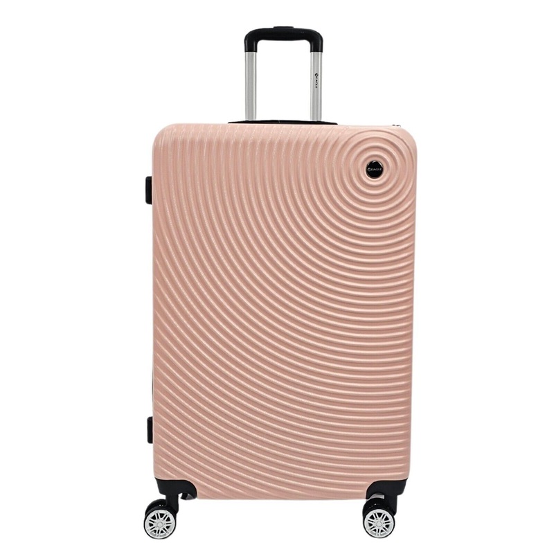 Chorley Large Hard Shell Suitcase in Rose Gold