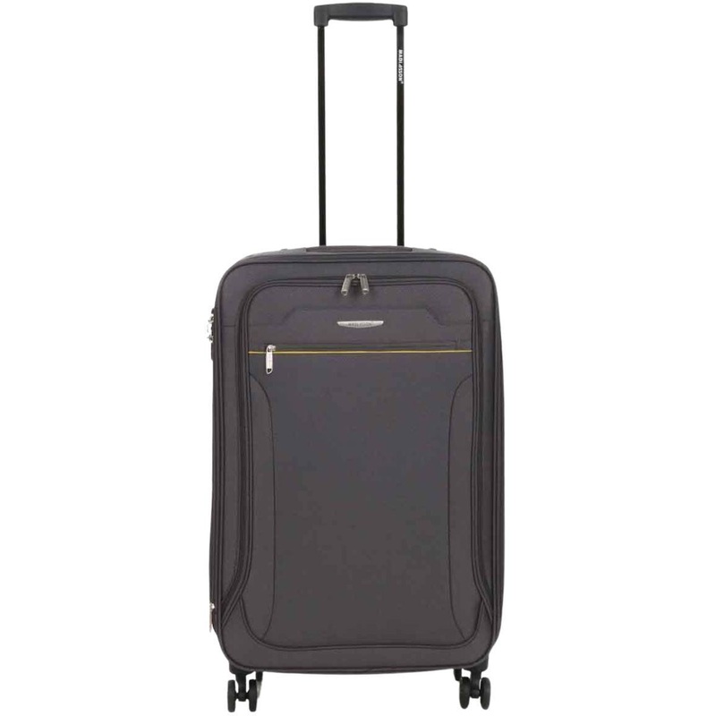 Cinderford Medium Soft Shell Suitcase in Grey