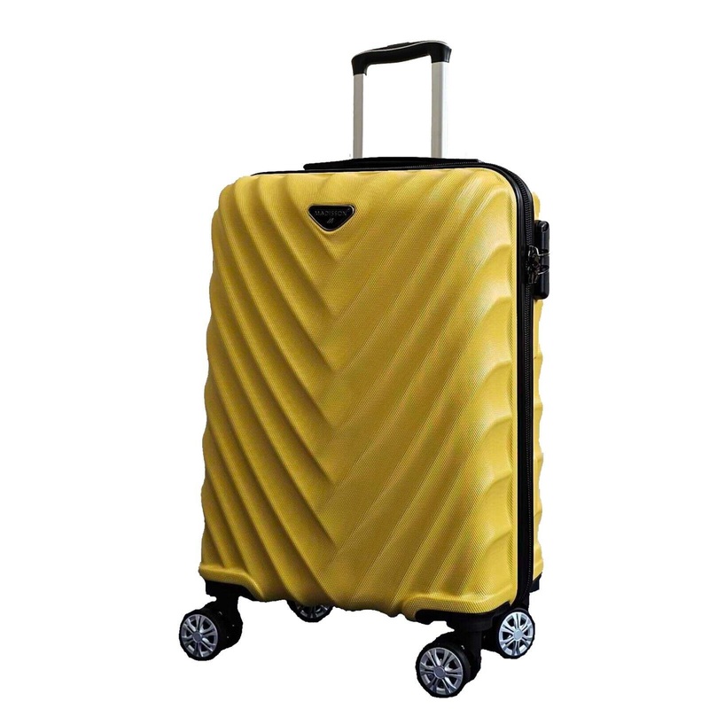 Colyton Medium Hard Shell Suitcase in Yellow