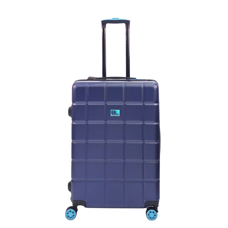 Coulsdon Medium Soft Shell Suitcase in Navy