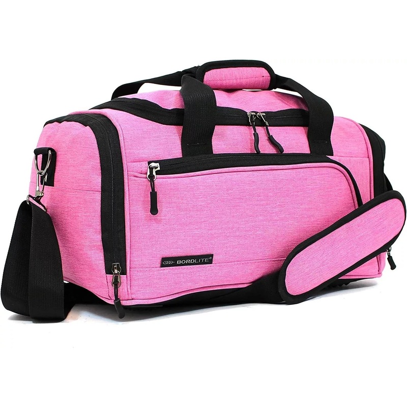 Holdall Carry On 40x 20 x25cm Under-seat Travel Duffel Bag for Ryanair, Easy Jet Lilac