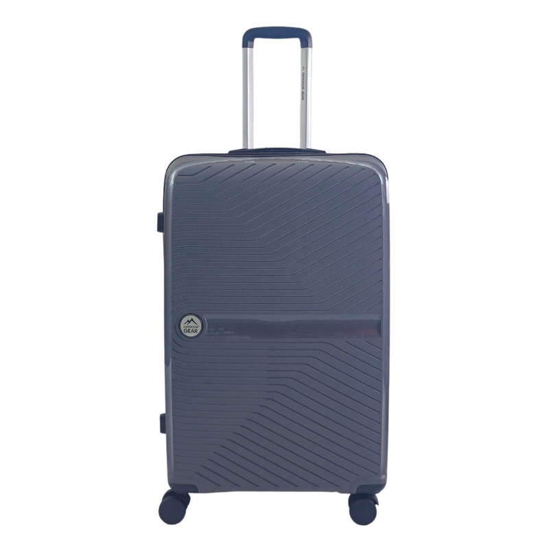 Acton Large Hard Shell Suitcase in Grey