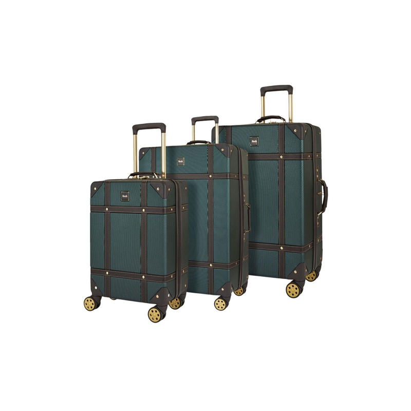 Alston Set of 3 Hard Shell Suitcase in Green