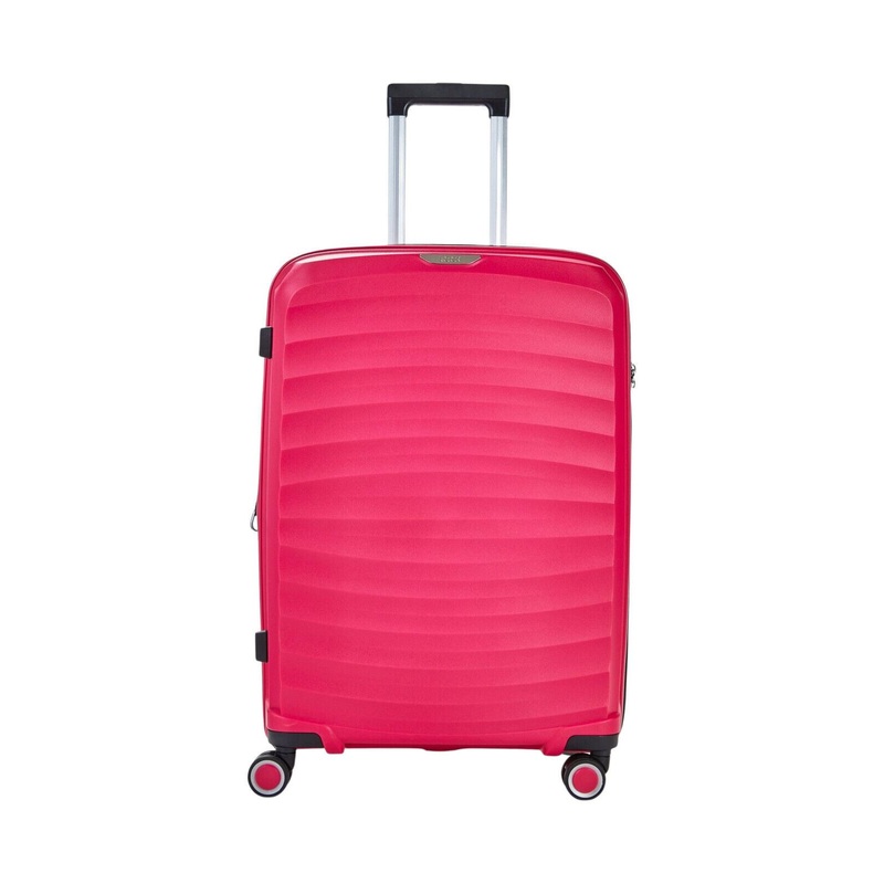 Alton Medium Hard Shell Suitcase in Pink