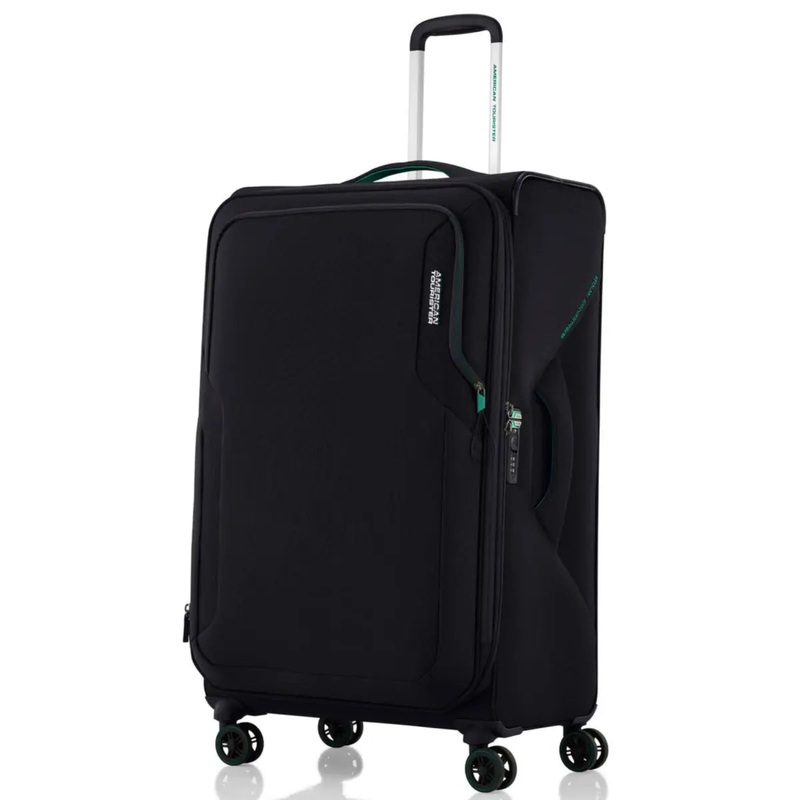 American Tourister Applite 5 - 82 cm Expandable Spinner Suitcase - Black