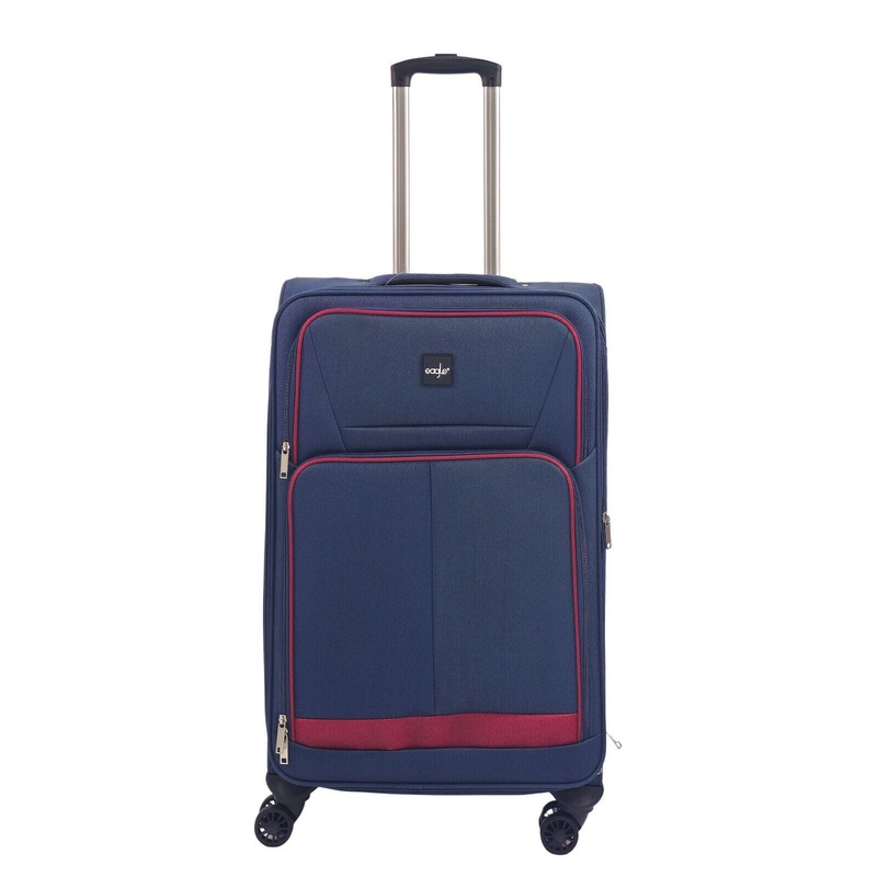 Andover Medium Soft Shell Suitcase in Navy