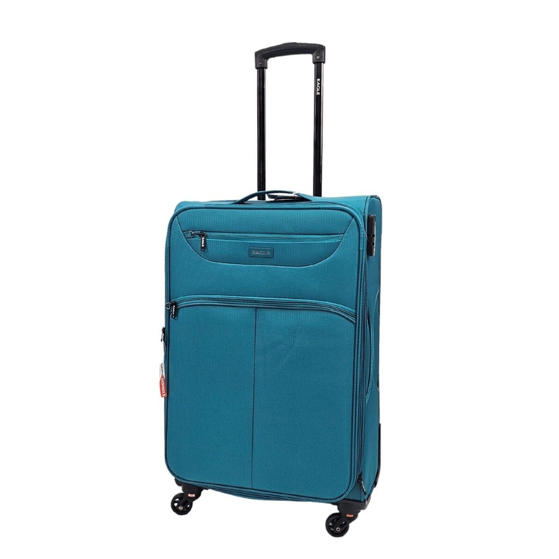 Ashford Medium Soft Shell Suitcase in Teal