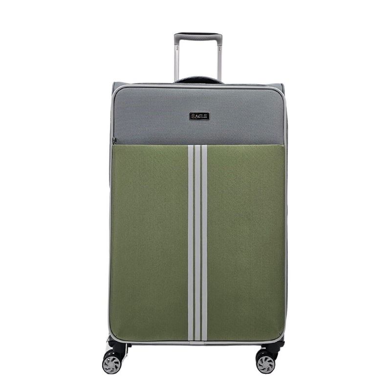 Beverley Large Soft Shell Suitcase in Grey