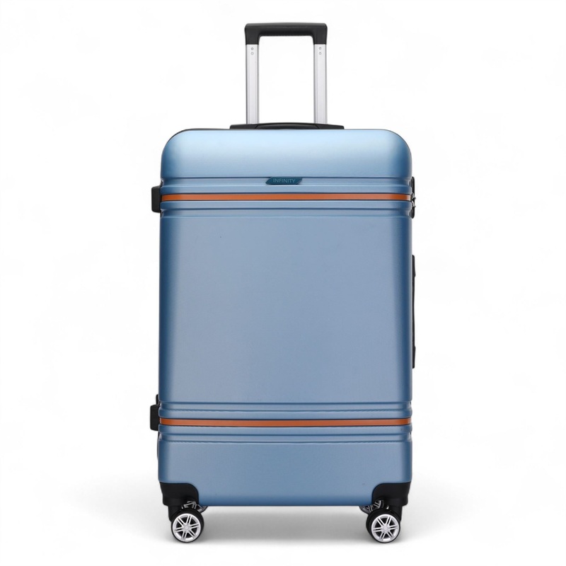 Calgary Medium Hard Shell Suitcase in Blue