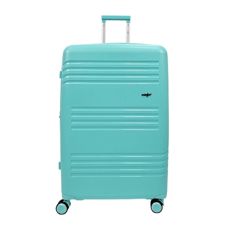 Camborne Large Hard Shell Suitcase in Teal