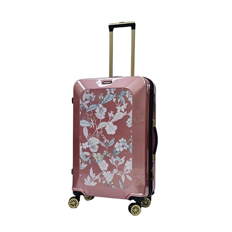 Canvey Medium Hard Shell Suitcase in Pink
