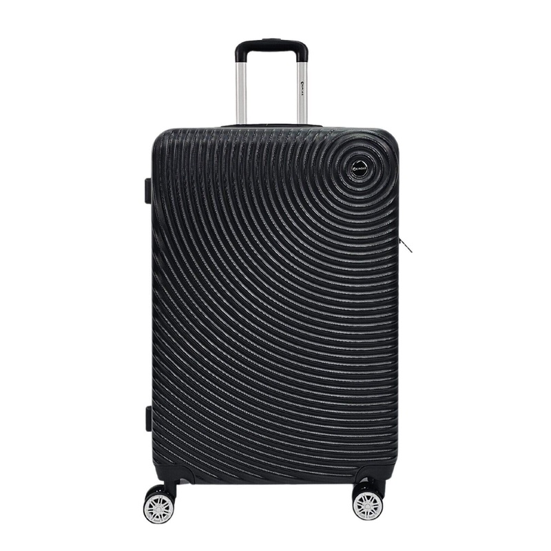 Chorley Large Hard Shell Suitcase in Black