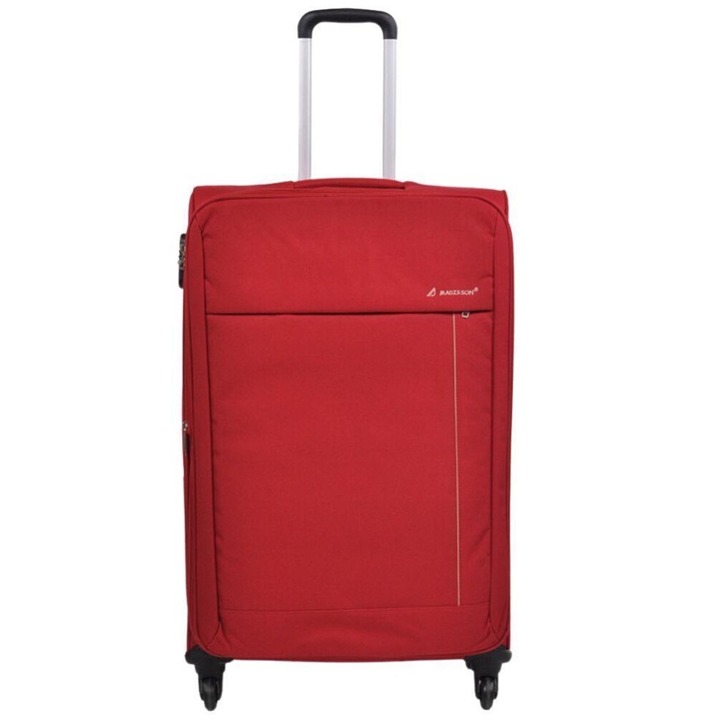 Clevedon Large Soft Shell Suitcase in Red