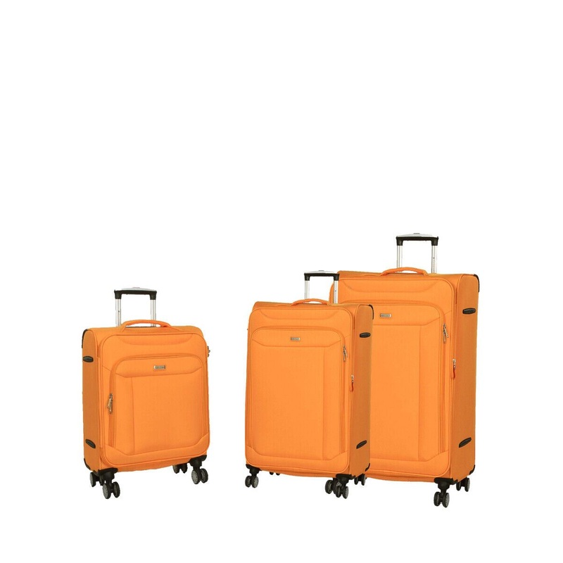Cockermouth Set of 3 Soft Shell Suitcase in Yellow