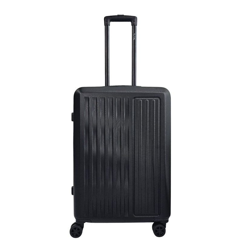 Croydon Medium Hard Shell Suitcase in Black