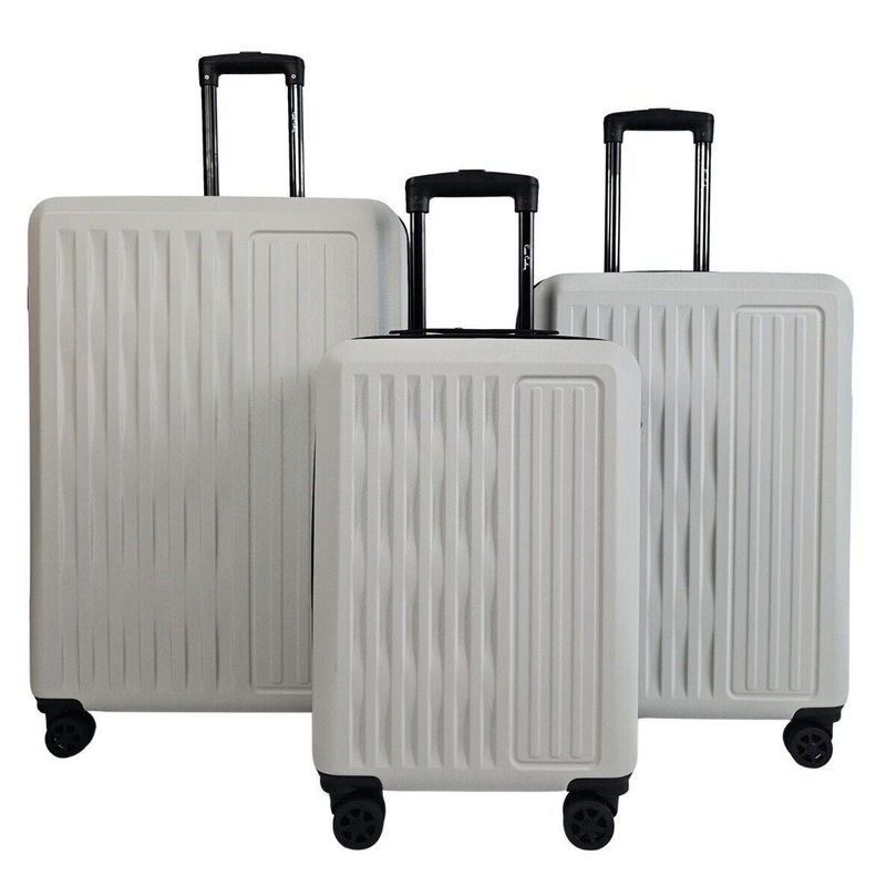 Croydon Set of 3 Hard Shell Suitcase in White