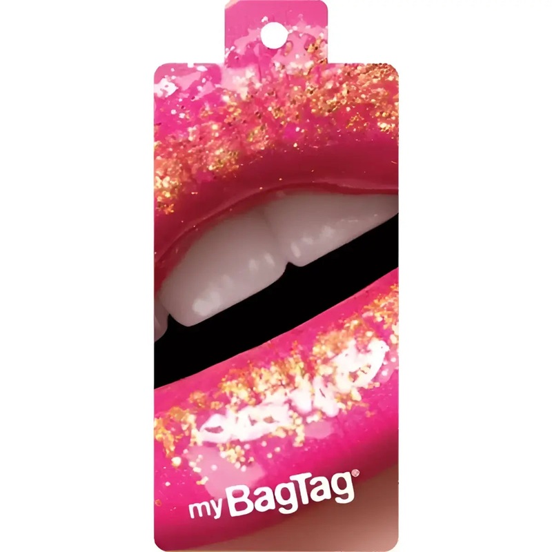 MyBagTag Suitcase Tag Twin Pack - Lips