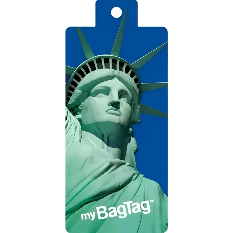MyBagTag Suitcase Tag Twin Pack - Statue of Liberty