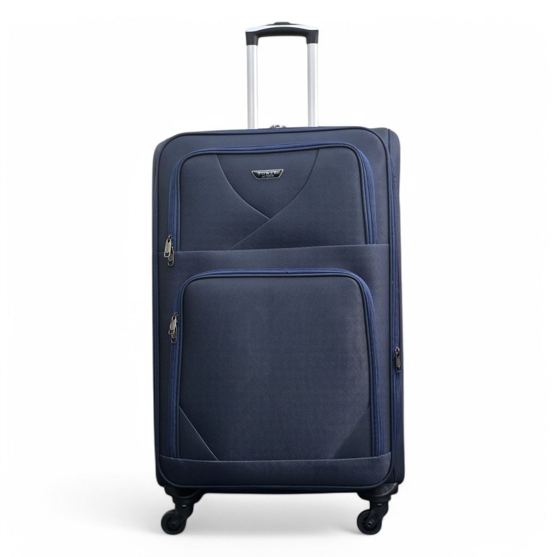 Nagoya Large Soft Shell Suitcase in Navy