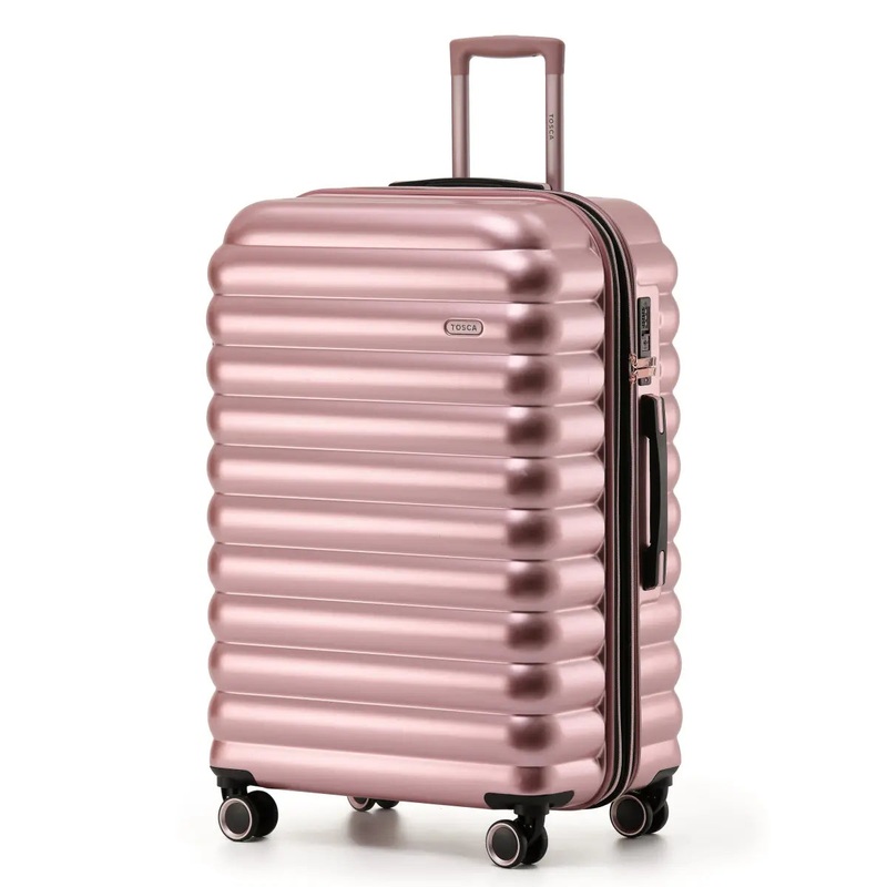 Tosca Como 77 cm 4-Wheel Suitcase - Rose Gold