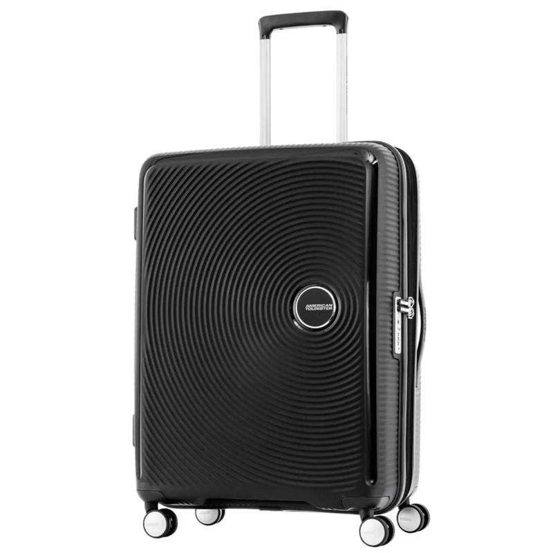 American Tourister Curio 2 - 69 cm Expandable Spinner Suitcase - Black