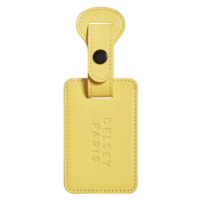 Delsey 1946 Suitcase Tag - Bright Yellow