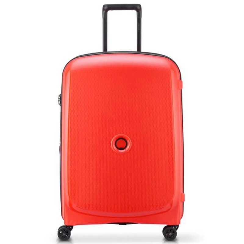 Delsey Belmont Plus 71 cm 4-Wheel Expandable Suitcase - Faded Red