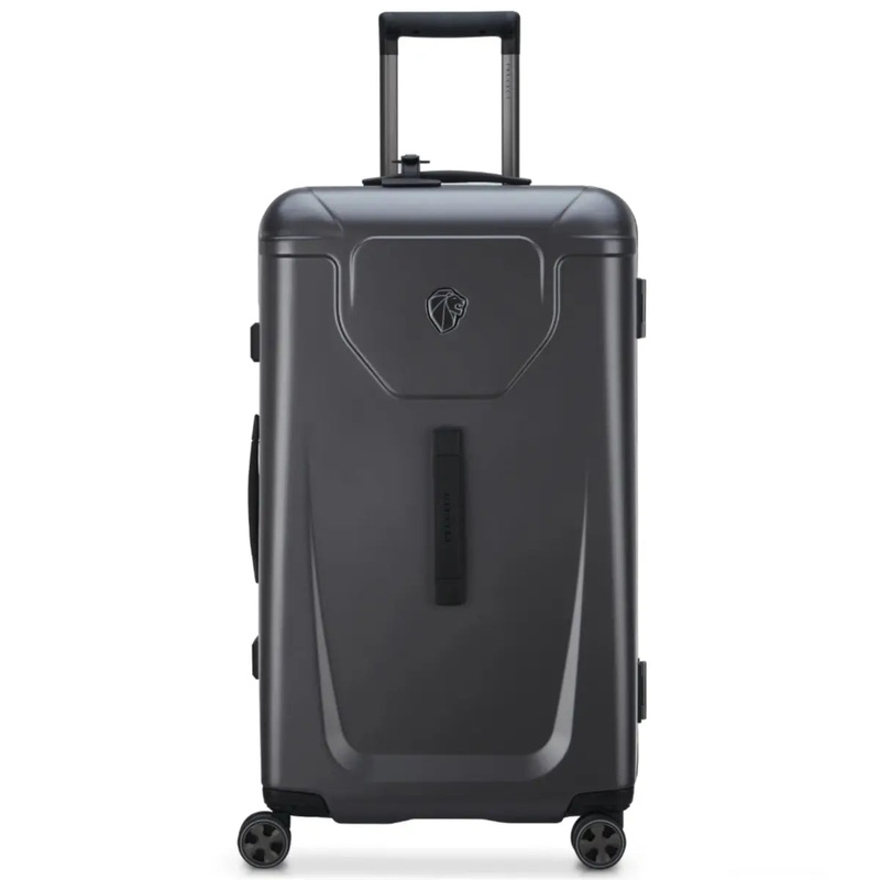 Delsey Peugeot 73 cm 4-Wheel Trunk Suitcase - Anthracite