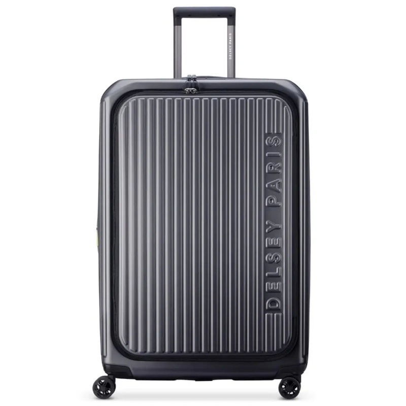 Delsey Securitime Zip 76 cm Top Opening 4-Wheel Expandable Suitcase - Anthracite