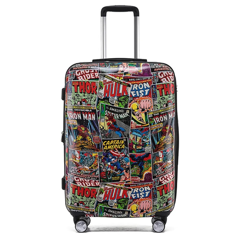 Marvel Comic 65 cm 4 Wheel Expandable Suitcase