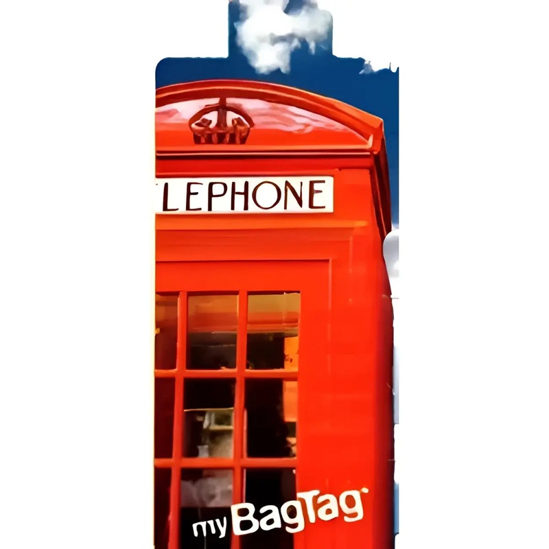 MyBagTag Suitcase Tag Twin Pack - Telephone Box