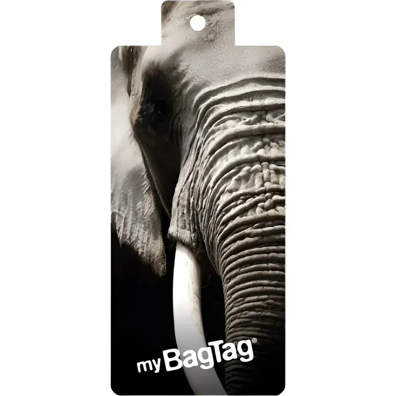 MyBagTag Suitcase Tags : Elephant